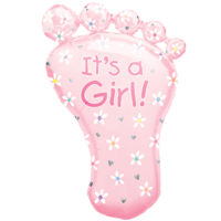 Baby Girl Foot balloon