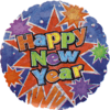 Bright Happy New Year Balloon in a Box Small Image