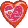 Stir me Up Valentines Cocktail Balloon in a Box Small Image