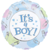 It's A Boy Pins & Things Balloon in a Box Small Image