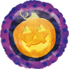 Cheerful Pumpkin Balloon in a Box Small Image