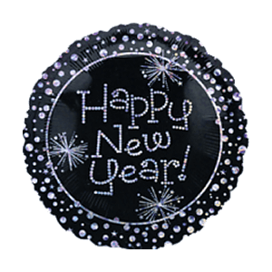 Sparkle Happy New Year Balloon in a Box