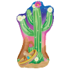 Mexican Cactus Balloon in a Box Small Image