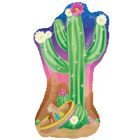 Mexican Cactus balloon