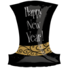 New Year Hat Balloon in a Box Small Image