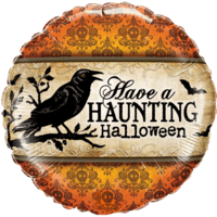 Haunting Halloween Raven balloon
