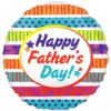 21" Happy Father's Day Stars Balloon in a Box Small Image