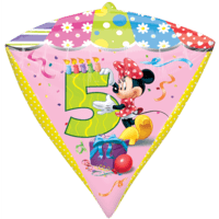 Age 5 Minnie Birthday balloon