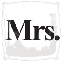 Wedding Mrs balloon