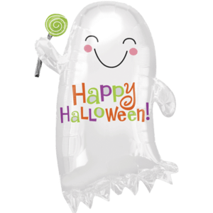 Happy Halloween Friendly Ghost Balloon in a Box