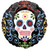 Day Of The Dead Colourful Balloon in a Box Small Image