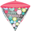 15" Mother's Day Floral Diamondz Balloon in a Box Small Image