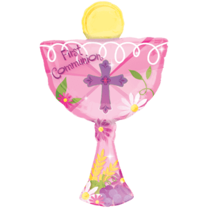 1st Communion Chalice Balloon in a Box