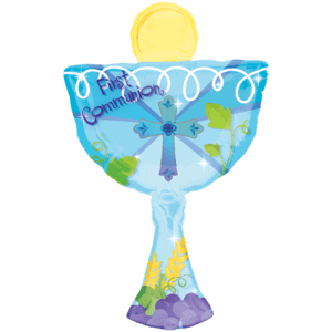 1st Communion Chalice Balloon in a Box