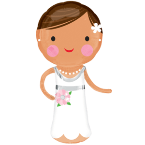 Giant Lovely Bride Balloon in a Box