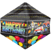 21" Happy Birthday Emergency Vehicles Anglez Balloon in a Box Small Image