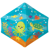 21" Under the Sea Friends Anglez balloon