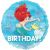 18" Ariel Princess Birthday Balloon in a Box Small Image