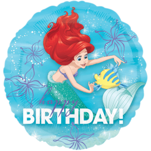 18" Ariel Princess Birthday Balloon in a Box