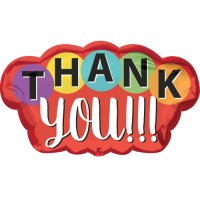 THANK you!!! balloon