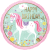 Magical Unicorn  Birthday Balloon in a Box Small Image