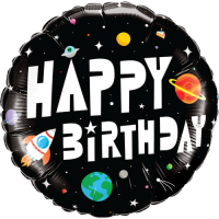 Birthday Astronaut balloon