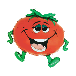 Ripe Tomato Balloon in a Box