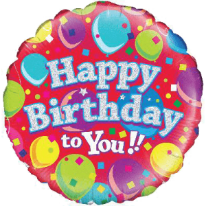 Happy Birthday To You Balloons  Balloon in a Box