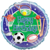 All Sports Happy Birthday Balloon in a Box Small Image