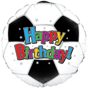 Football Happy Birthday Balloon in a Box