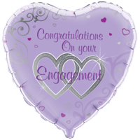 Congratulations on Engagement balloon