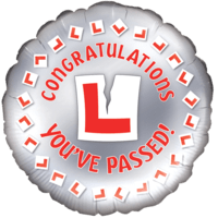 L Plate Passed! balloon