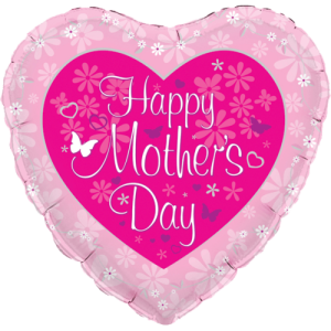 Butterfly Heart Mothers Day Balloon in a Box