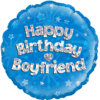 18" Heartfelt Celestial Birthday Balloon in a Box Small Image