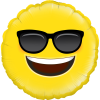 Cool Sunglasses Emoji Balloon in a Box Small Image