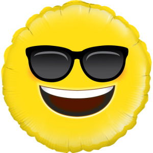 Cool Sunglasses Emoji Balloon in a Box