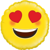 Heart Eyes Emoji Balloon in a Box Small Image