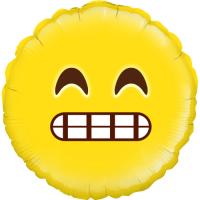 Grin Emoji balloon