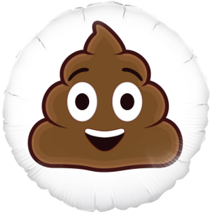 Pile of Poo Emoji Balloon in a Box