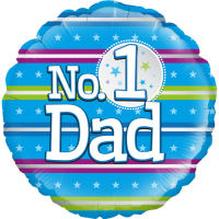 Number 1 Dad balloon