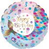 Shimmering Mermaid Birthday  Balloon in a Box Small Image