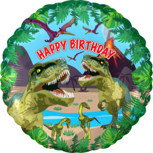 Dinosaur Happy Birthday Balloon in a Box
