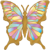 Butterfly Holographic Balloon in a Box Small Image