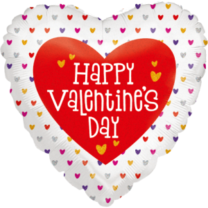 Valentine Mini Hearts Balloon in a Box