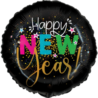 Pop Fizz New Year Holographic balloon