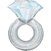 Diamond Ring Sparkle Balloon in a Box Small Image