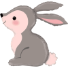 Woodland Bunny Balloon in a Box Small Image