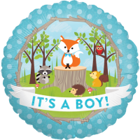 Woodland Baby Boy  balloon