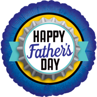 Fathers Day Bottle Cap balloon