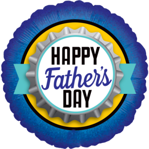 Fathers Day Bottle Cap Balloon in a Box